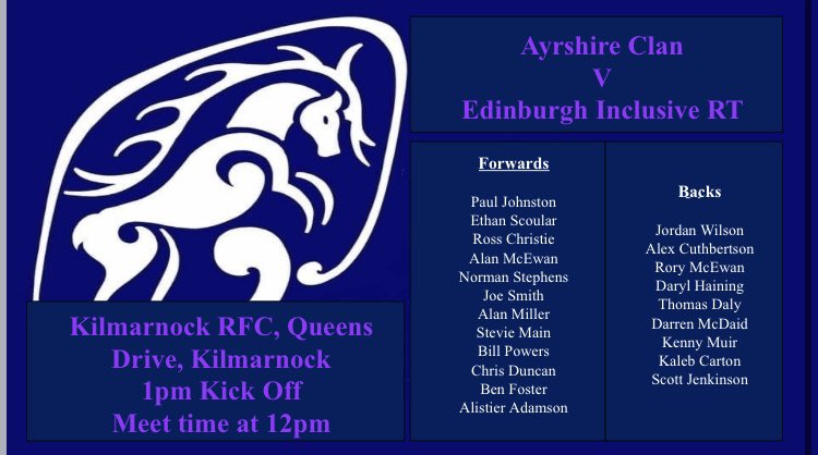 Ayrshire Clan RFC Senior's Black Leisure Short Ayrshire Clan RFC Senior's Black Leisure Short