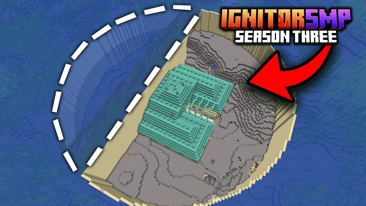 ironite64's tweet photo. this is How I drained a HUGE Ocean Monument in Minecraft Survival #minecraft #IgnitorSMP (1/2) https://t.co/YhSvzPAEbx