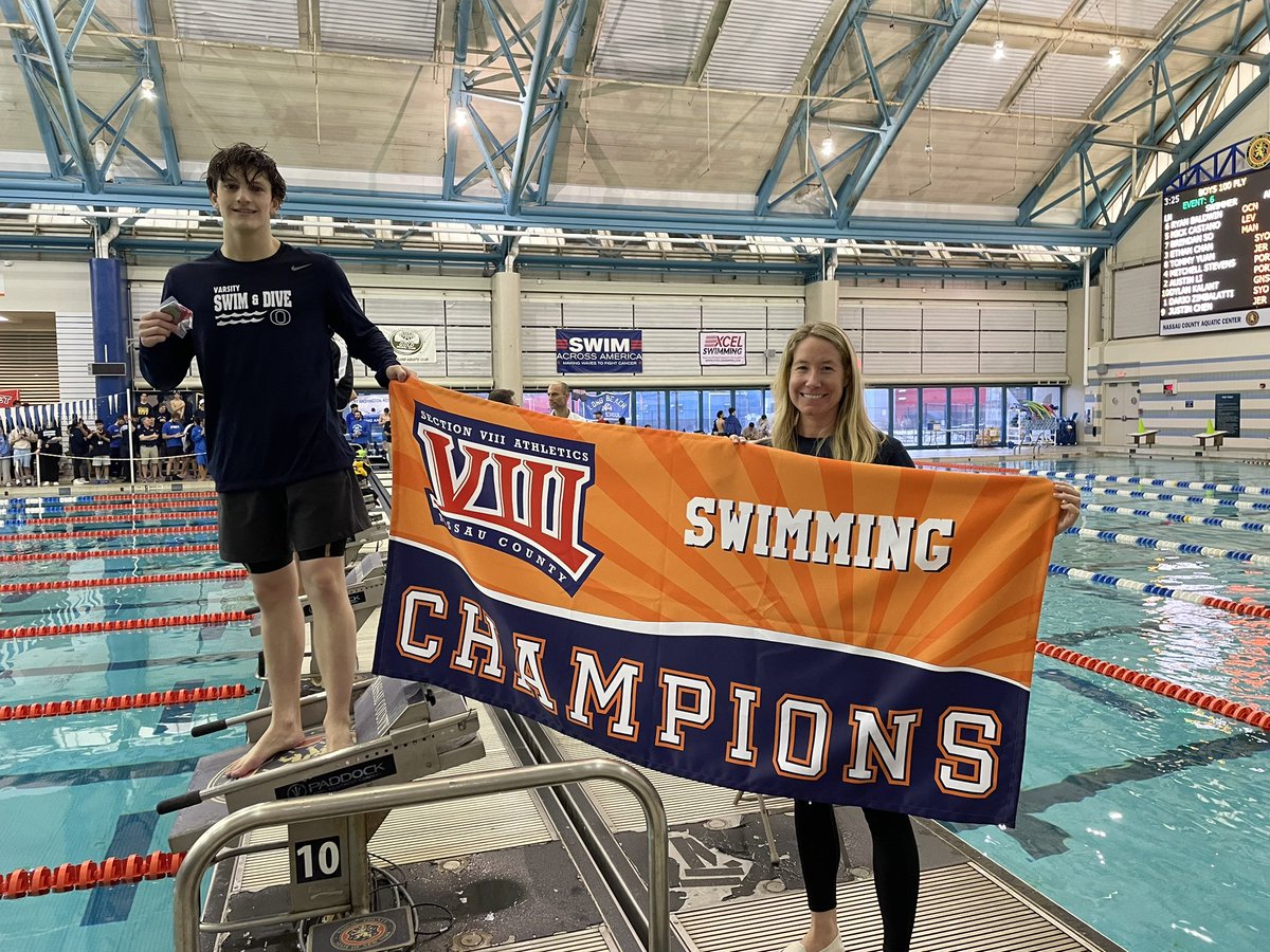Amazing job by the OHS Varsity swim team county qualifiers Julian Piedrahita, Jayden Kuo, Ryan Baldwin and Dylan Yacoob. Julian came in 3rd in the 100backstroke and 4th in the 200IM. Ryan Baldwin is the county champion (1st!!) in the 100fly and 4th in the 200free. Way to go! ⚓️🏆