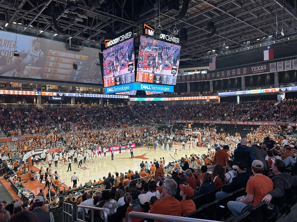 Great day for a game at the Moody #Hornsup