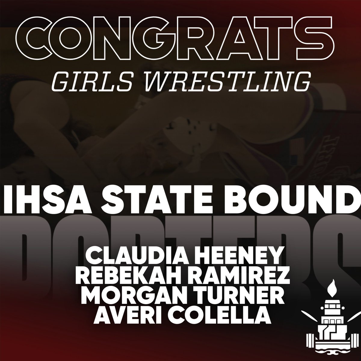 Amazing! Congrats @LPGirlsWrestlers on their IHSA State Qualifiers. #PorterPride