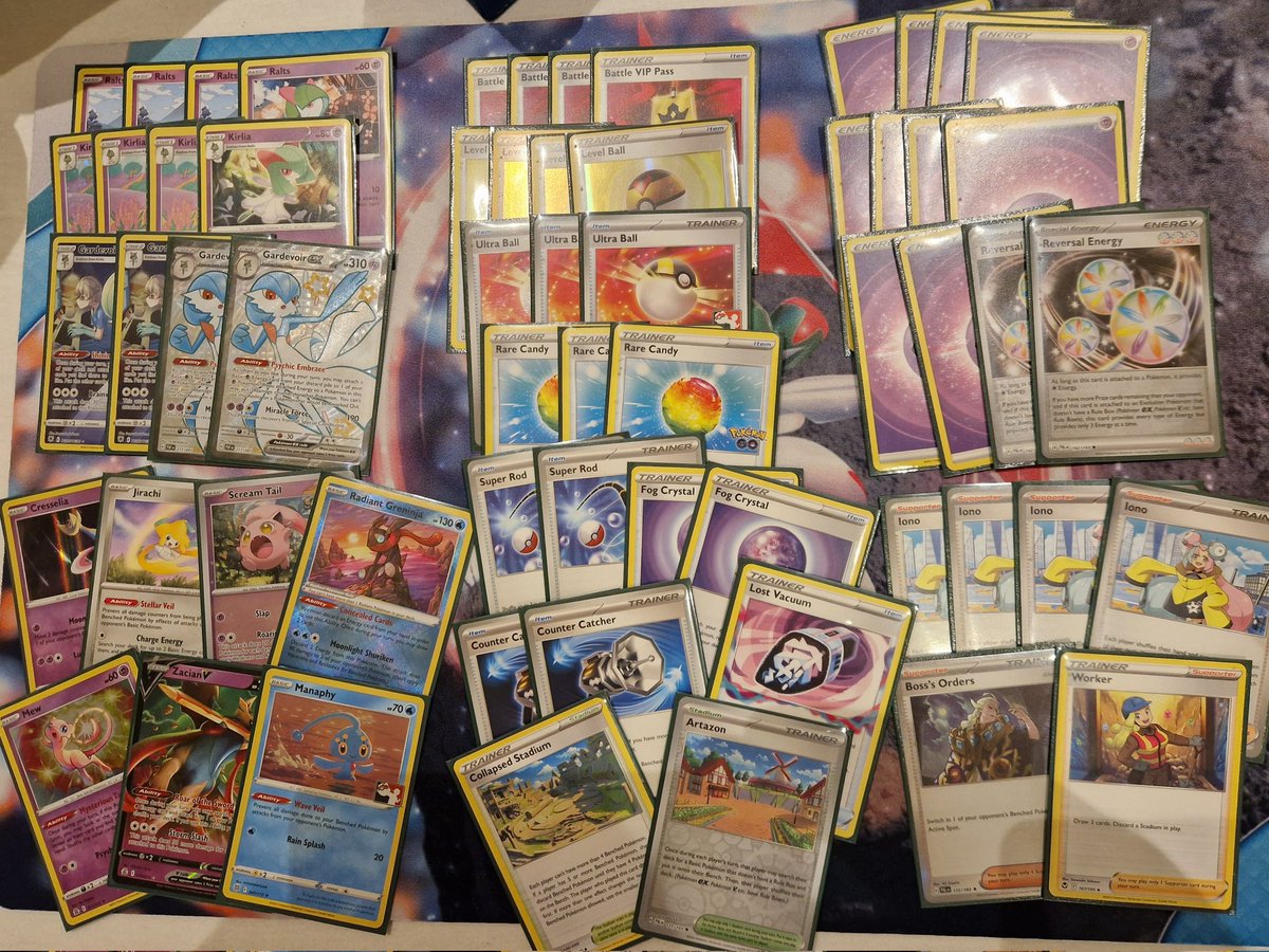 Went to my first ever #PlayPokemon Regional. Shuffled my way to a score of 5-2-2 and ended in 187'th position.
Extremely happy about the result and really enjoyed the experience 🥳

I'll be back 👍 hopefully In Stockholm 
PS. Shiny gardy is best gardy