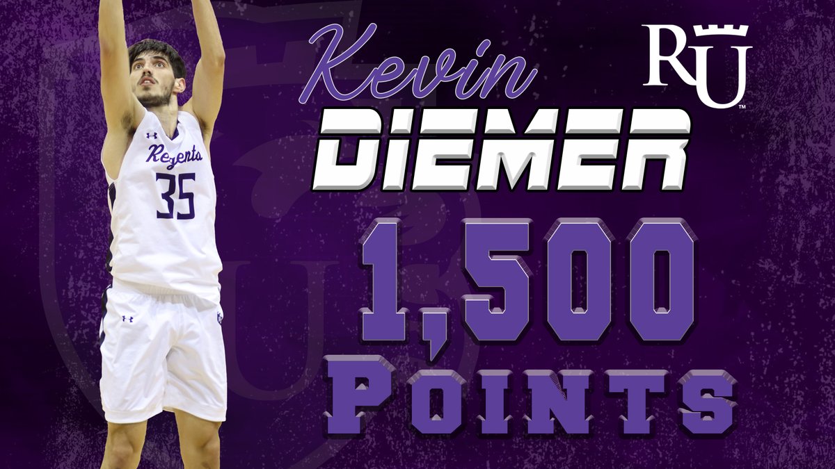 Congrats to Kevin Diemer on scoring is 1,500th point on a made free throw with 9:19 remaining in the second half of today's game at CUC! Kevin is the 10th player in program history to accomplish this feat!