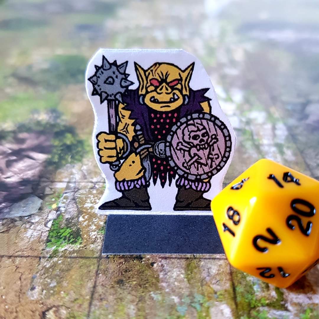 OldSkullMinis's tweet photo. #orc #paperminiatures #d20 #standee #ttrpg #wargames #skirmish https://t.co/wua2EiRJtx