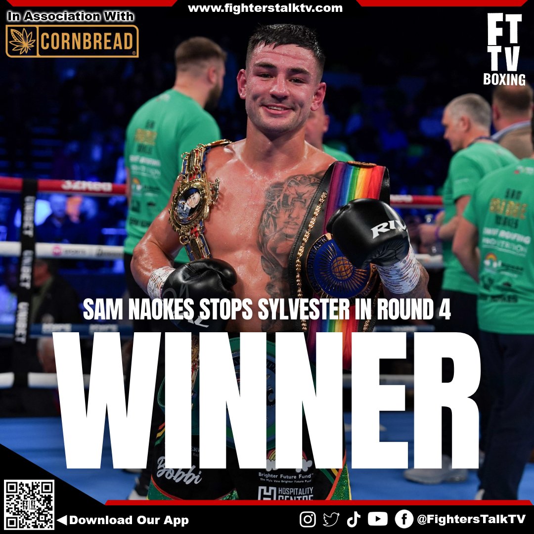 The undefeated Sam Noakes adds another win to his record with his 13th stoppage victory, defeating Sylvester by TKO in Round 4💣

#boxing #SamNoakes #SheerazWilliams