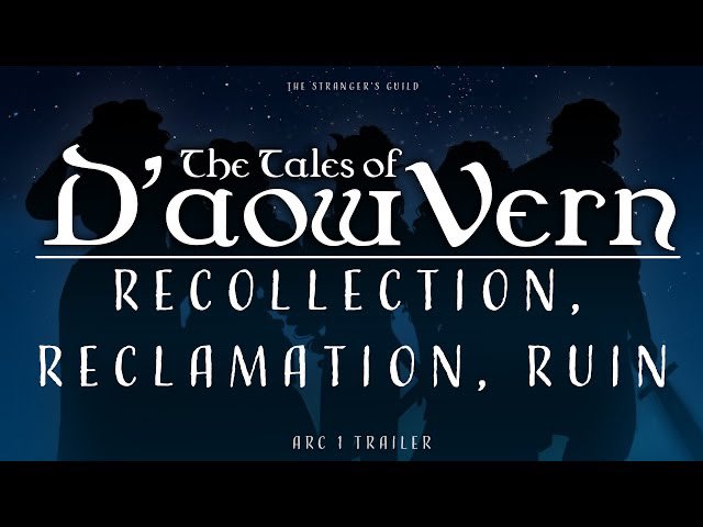 Strangers_Guild's tweet photo. We are entering Season 1’s first major arc - RECOLLECTION, RECLAMATION, RUIN - has it’s trailer out today!

Make sure you catch up on our Spotify &amp; YouTube!

Watch the FULL TRAILER here:
https://t.co/PlN2YUuHUH

#dnd #dndpodcast #dnd5e #dndpodcast #dndcampaign #ttrpgcommunity https://t.co/4GUihIrRQ0