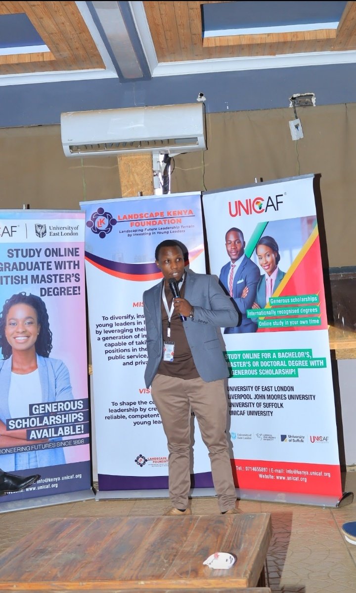 LandscapeKenya's tweet photo. As a youth, the commonalities that bring us together are more, and actually much important than the differences that separate us apart. ~ Projects Manager, @LandscapeKenya #UNICAF https://t.co/AcrhRwsuqE