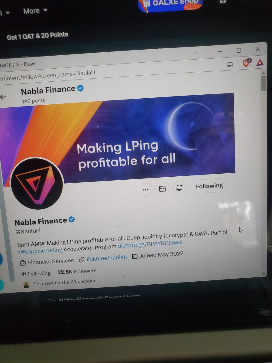 Sevy771's tweet photo. @NablaFi Why doesn't the "1M $AMBER for $PYTH Stakers" twitter follow task not work? I followed, and it worked fine in the "Get "Pythian" Role" quest, but doesn't work for the above mentioned? What gives? Bottom one is green, top one just refreshes and never works.. https://t.co/WaxSNjMkoJ