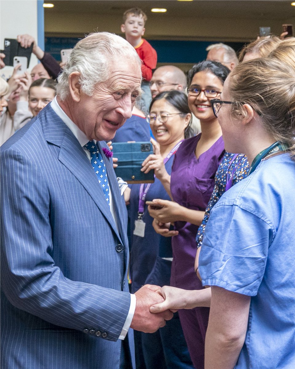 A thank you message from His Majesty The King. Link to full message on the website: royal.uk/news-and-activ…