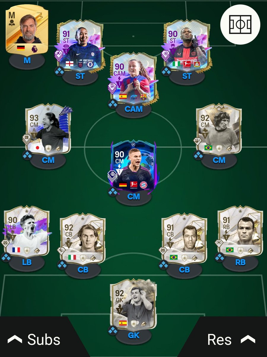 SteveS1711's tweet photo. @FUT_Rory Bit of a change up today with some future stars https://t.co/Oa4hGYL44V