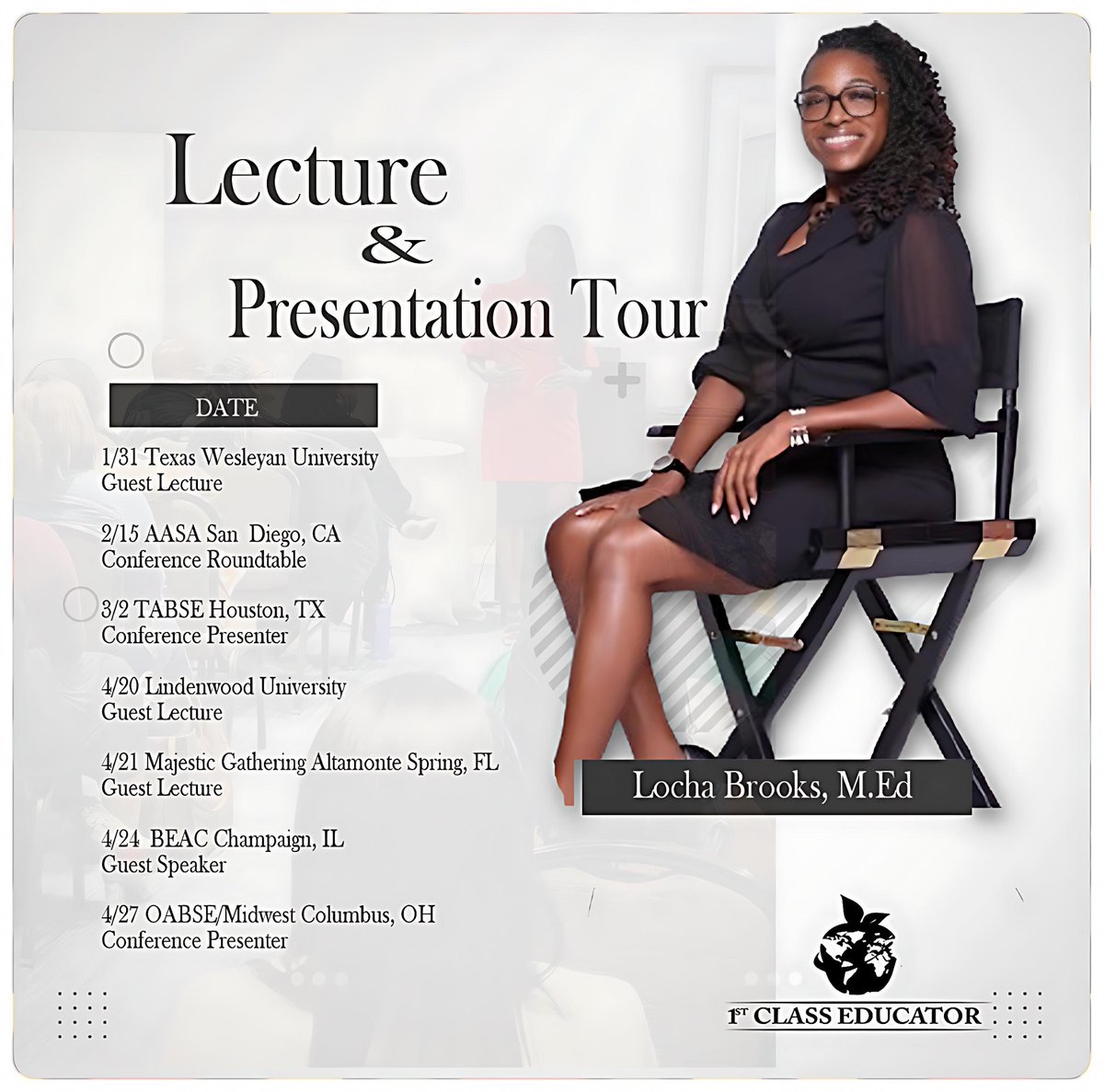 🎙️ 𝐋𝐞𝐜𝐭𝐮𝐫𝐞 &amp; 𝐏𝐫𝐞𝐬𝐞𝐧𝐭𝐚𝐭𝐢𝐨𝐧 𝐓𝐨𝐮𝐫 𝐃𝐚𝐭𝐞𝐬🌍 

See you soon!!!😆😆😆