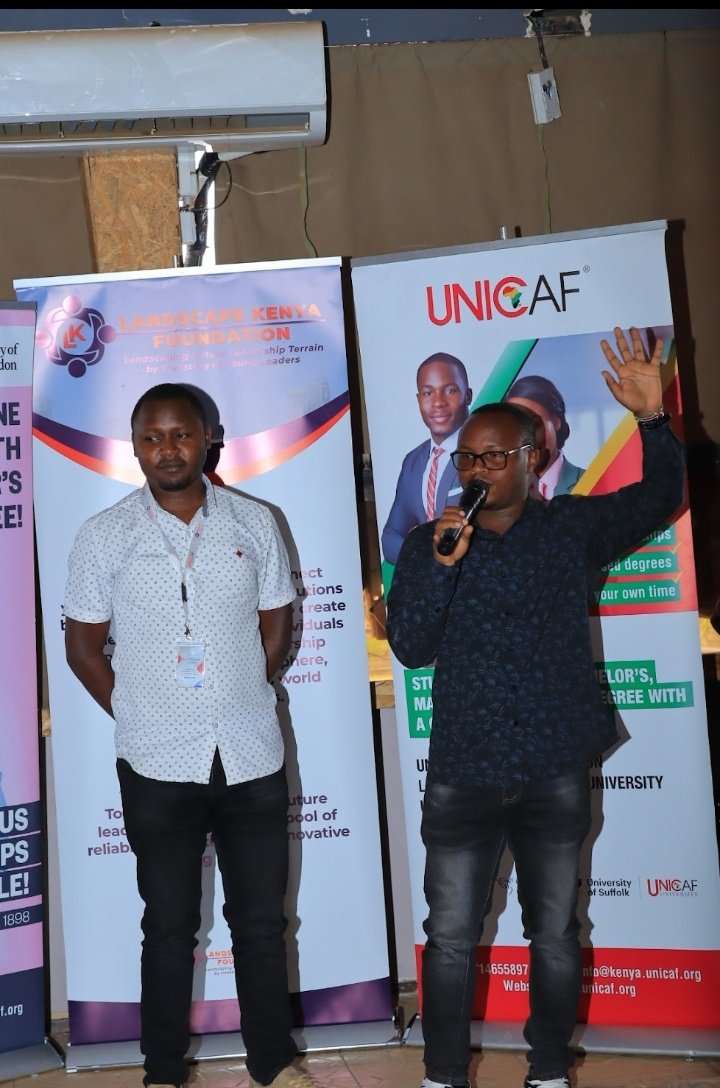 LandscapeKenya's tweet photo. Platforms like @LandscapeKenya , the networking, the capacity building...are what made some of us, who we are and still aspire to be. ~@WoodyMokuaN at the Leadership Summit. https://t.co/Tx6EG4swpY