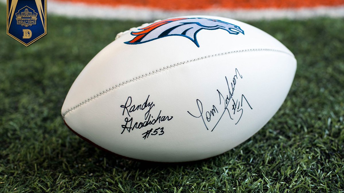 RT + follow <a href="/Broncos_Legacy/">Broncos Legacy</a> for your chance to win a signed 🏈 from legendary Orange Crush linebackers Randy Gradishar &amp; Tom Jackson!