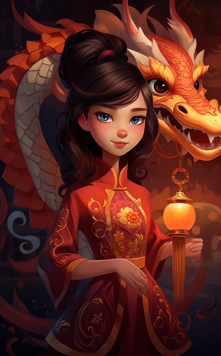 IntellexAi's tweet image. Scene in anime style for chinese new year festival celebration
by @IntellexAi