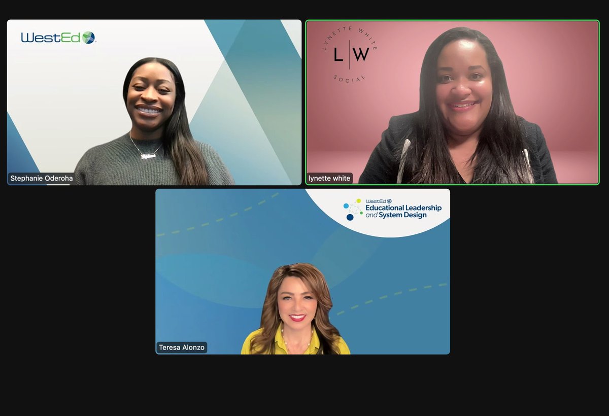This project w/the <a href="/WestEd/">WestEd</a> team in partnership w/Illinois ROE Lead Hubs has been awesome! Im loving my 1:1 meetings w/the participants to optimize their LinkedIn profiles. It reminds me that it isn’t work if you’re having fun &amp; love what you do. Truly blessed! #TellYourStory