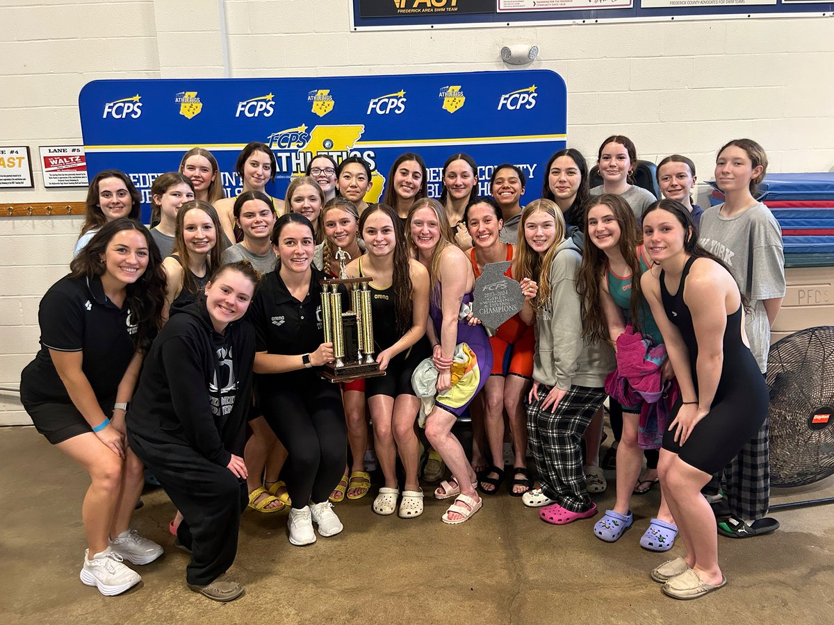 Kevin Kendro, CMAA (@fcpsathletics) on Twitter photo Congratulations to your 2024 <a href="/FCPSMaryland/">FCPS-MD</a> Swimming & Diving Team Champions!
Boys 🏆, <a href="/Oakdale_Bears/">Oakdale HS Athletics</a>
Girls 🏆, <a href="/Oakdale_Bears/">Oakdale HS Athletics</a>
. . . & congrats to all our amazing swimmers who broke 1️⃣1️⃣ county meet records today! Congratulations to your 2024 <a href="/FCPSMaryland/">FCPS-MD</a> Swimming & Diving Team Champions!
Boys 🏆, <a href="/Oakdale_Bears/">Oakdale HS Athletics</a>
Girls 🏆, <a href="/Oakdale_Bears/">Oakdale HS Athletics</a>
. . . & congrats to all our amazing swimmers who broke 1️⃣1️⃣ county meet records today!