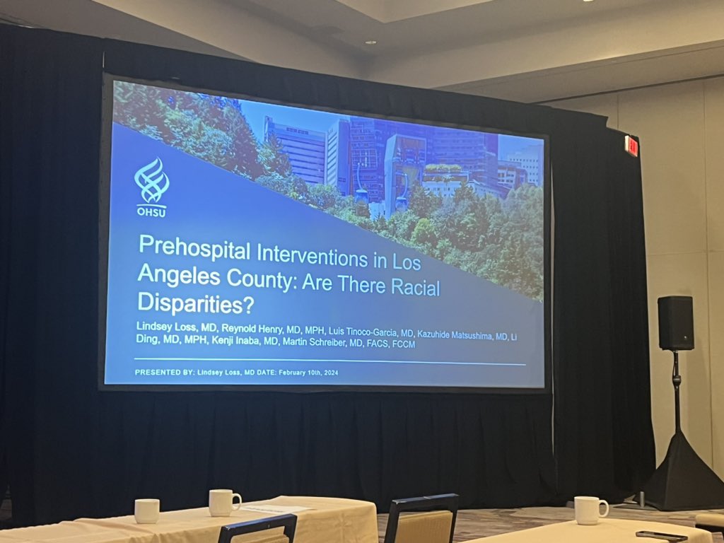 Fantastic presentations #PCSA2024 by
<a href="/OHSUSOM/">OHSU School of Medicine</a> and @OHSUsurgery
trainees, Rachel Ye MSIV and PGY-4 
<a href="/LossLindsey/">Lindsey Loss, MD</a> at #PCSA2024 working
with mentors @OHSUTraumaCtr 🤕 

#WhyOHSUSurgery