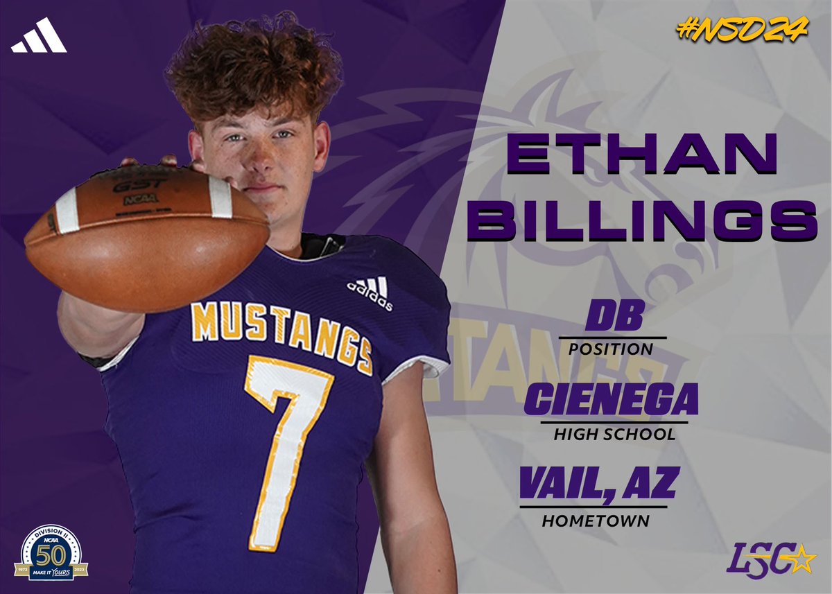 Welcome to Silver City @Ethan_Billings7 🐎 | Ethan Billings 🏈 | Defensive Back 🟣 | Cienega High School 🟡 | Vail, AZ #RareBreed #Mustangs