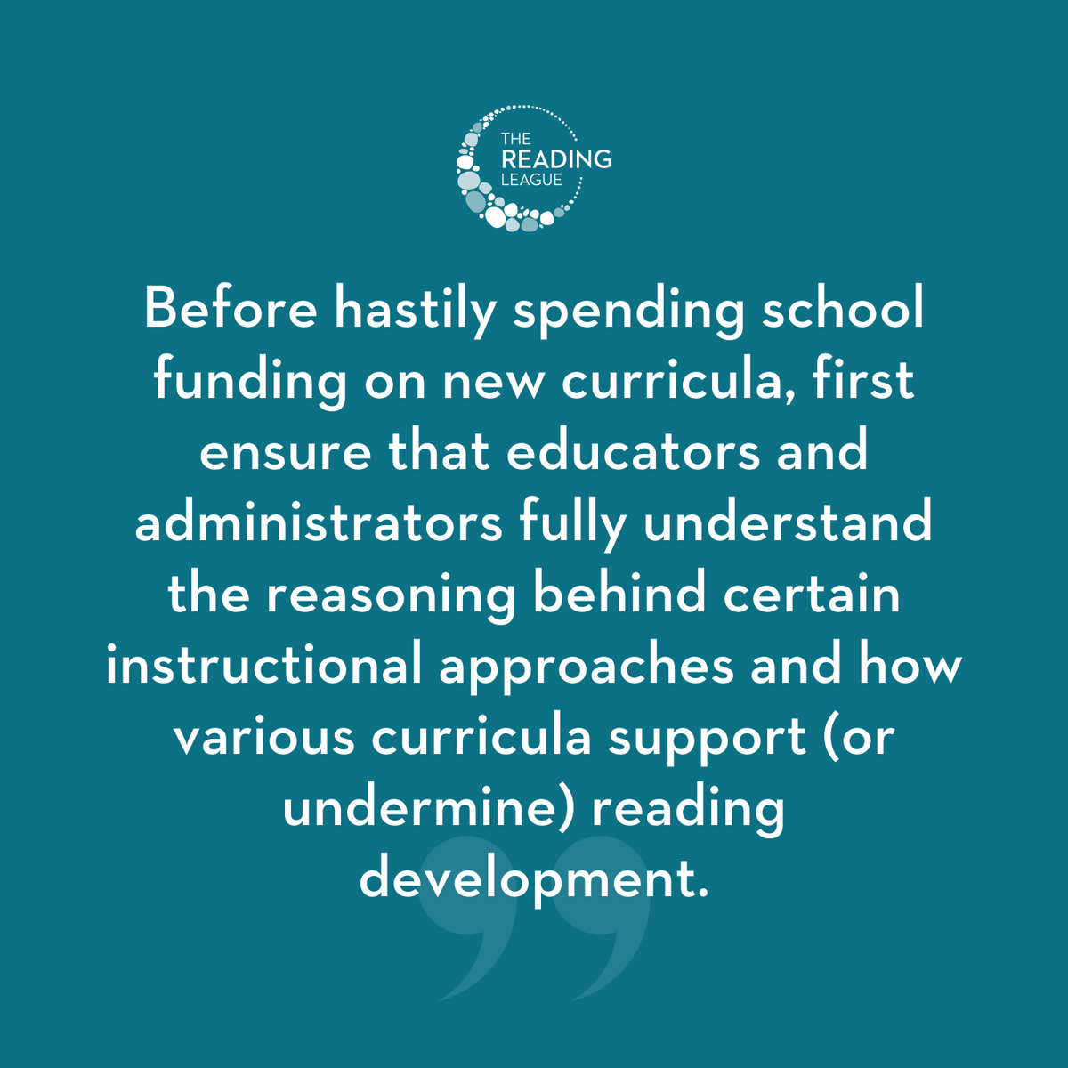 TRL's Curriculum Evaluation Guidelines are widely respected & utilized by state ed departments & districts nationwide. They are valued for their direct alignment with all components of reading science & their focus on identifying 'red flags' in curricula. bit.ly/4bujgi7