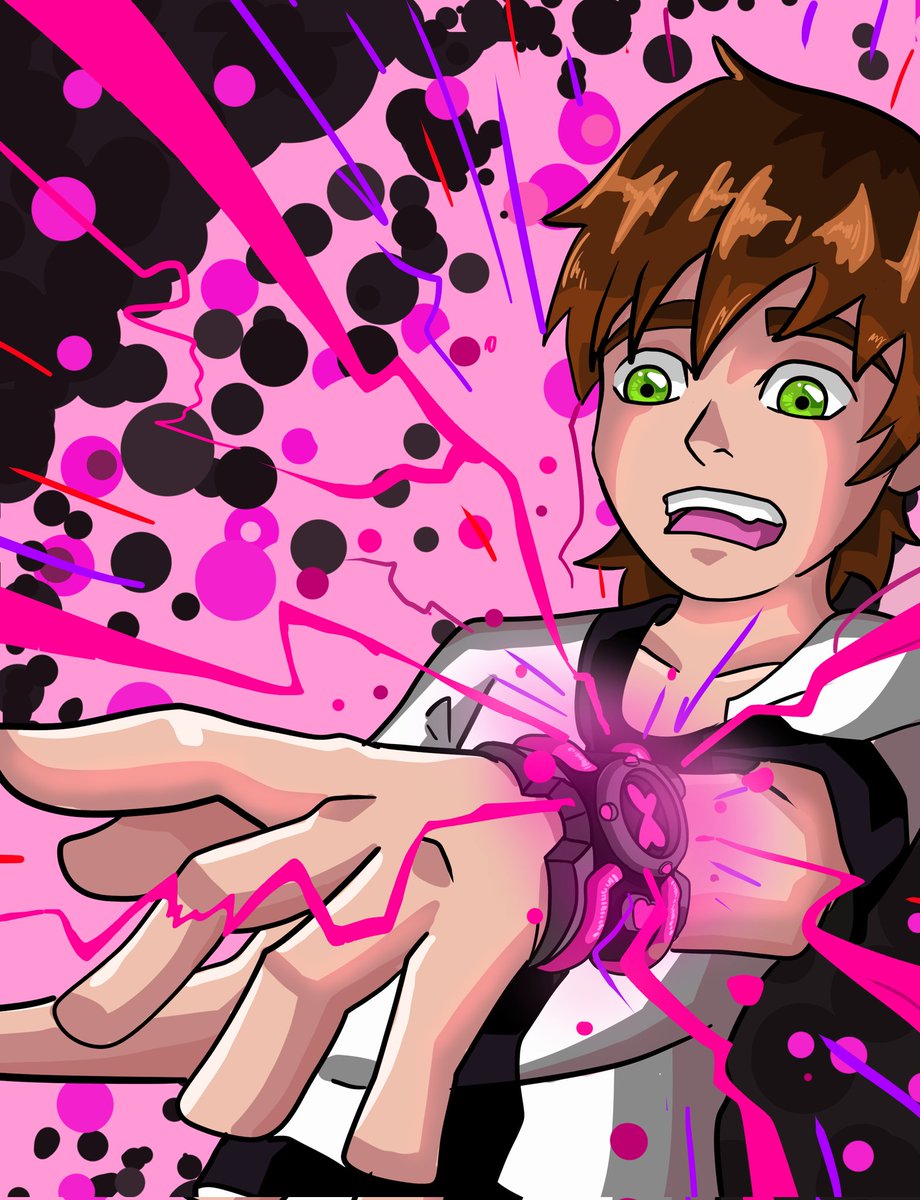 hatti_hart's tweet photo. #SanValentrix Día 10: Ben Tennyson

🎶Del espacio le llegó algo muy especial🎶
Tenía muchas ganas de dibujar el momento en el que Ben se pone el reloj y creo que quedó piola 

#Chaquetrix #Ben10 #Ben10Art https://t.co/tBvC3e2fZo