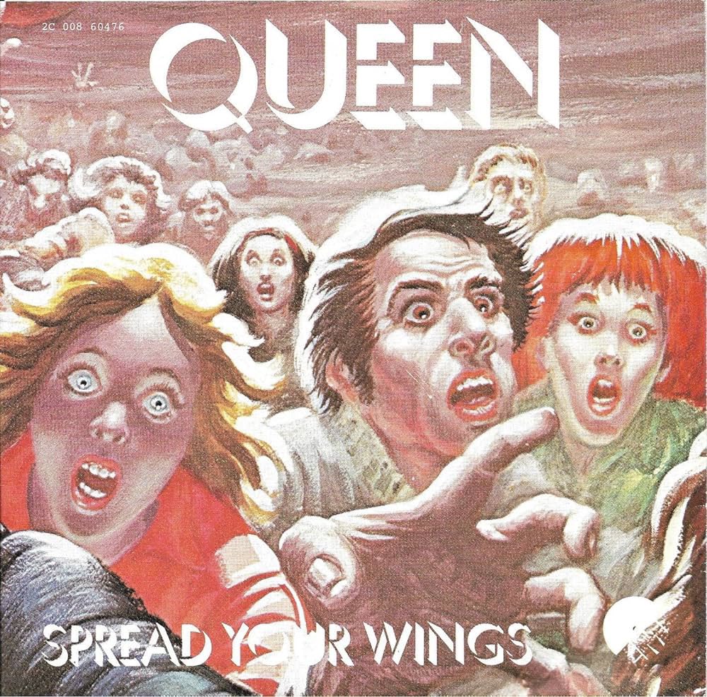 #OTD on 10/02/1978. #Queen released the song #SpreadYourWings, as 2nd extract from their 6th studio album, #NewsOfTheWorld.