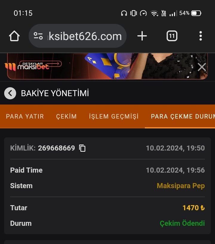 cekim icin teşekkürler