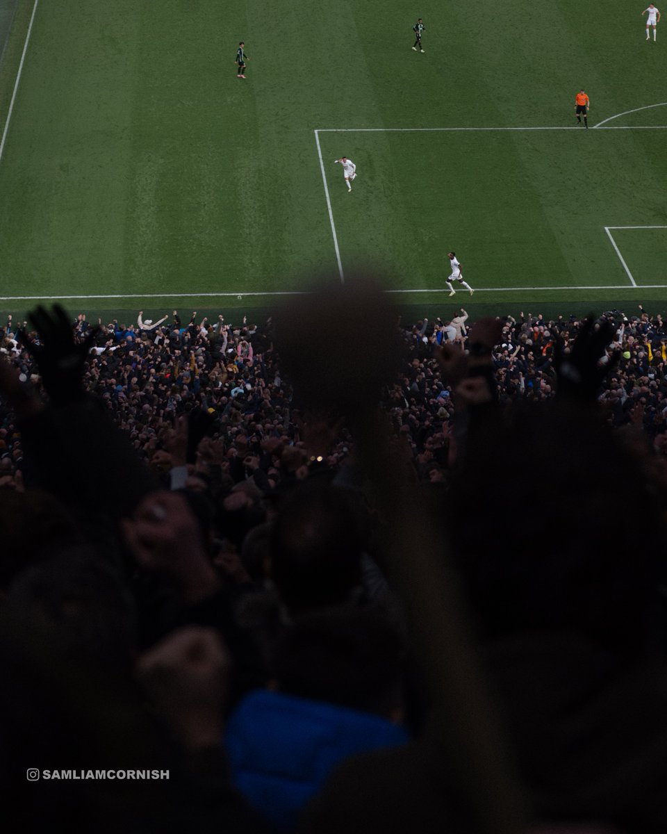 Never leave early... A thread of photos from tonight's last gasp win against Brighton... 📸🧶 #THFC | #COYS