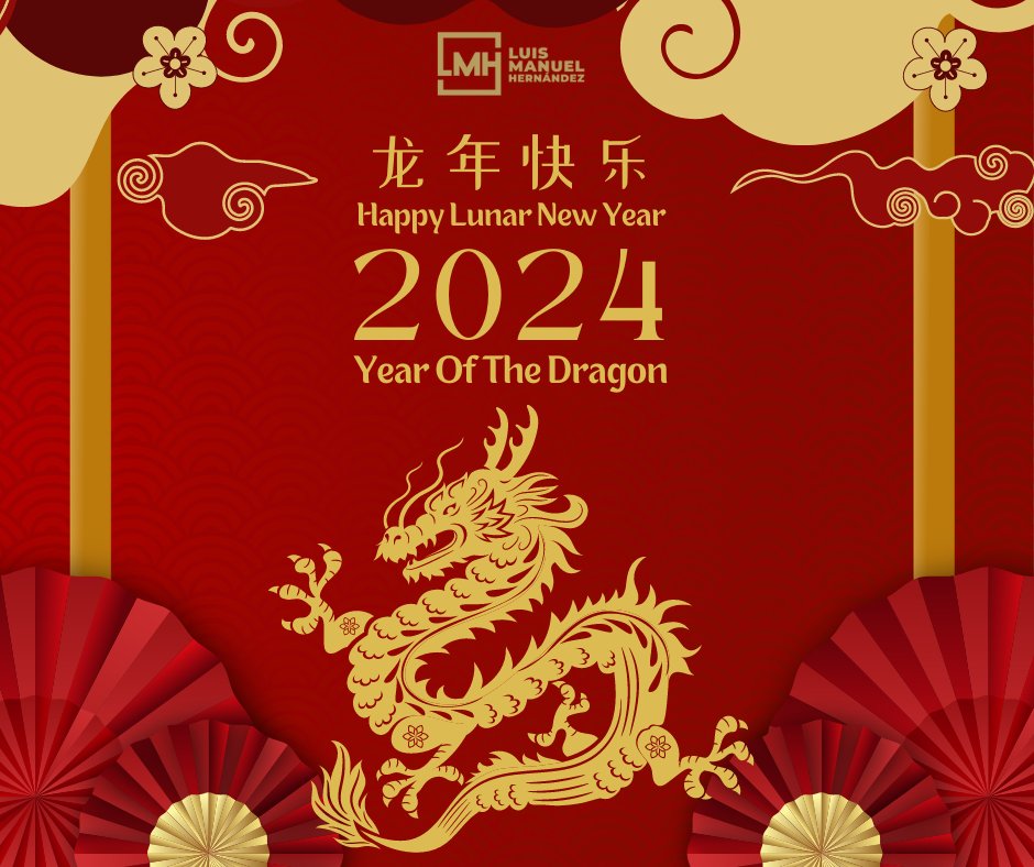🎊 Happy Lunar New Year 2024! 🐉 | 🎊 ¡Feliz Año Nuevo Lunar 2024! 🐉

🎊 新年快乐，2024年农历龙年！🐉 愿这一年带给你丰富、幸运和繁荣。愿你的梦想成真，目标达成。愿每一天都充满喜悦、爱和难忘的时刻与亲人共度。愿龙的正能量伴随你度过整个新年！🎉🐲