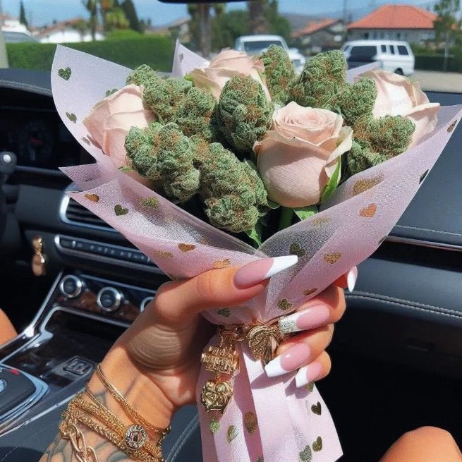 As flores que elas quer ganhar:
