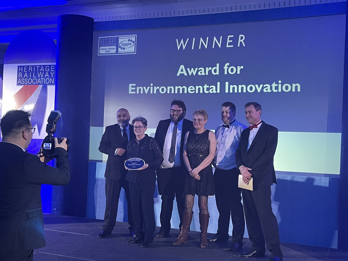 Seaton Tramway wins in the Environmental Innovation category, sponsored by Premier Park, for their unique Natural Seaton Festival.