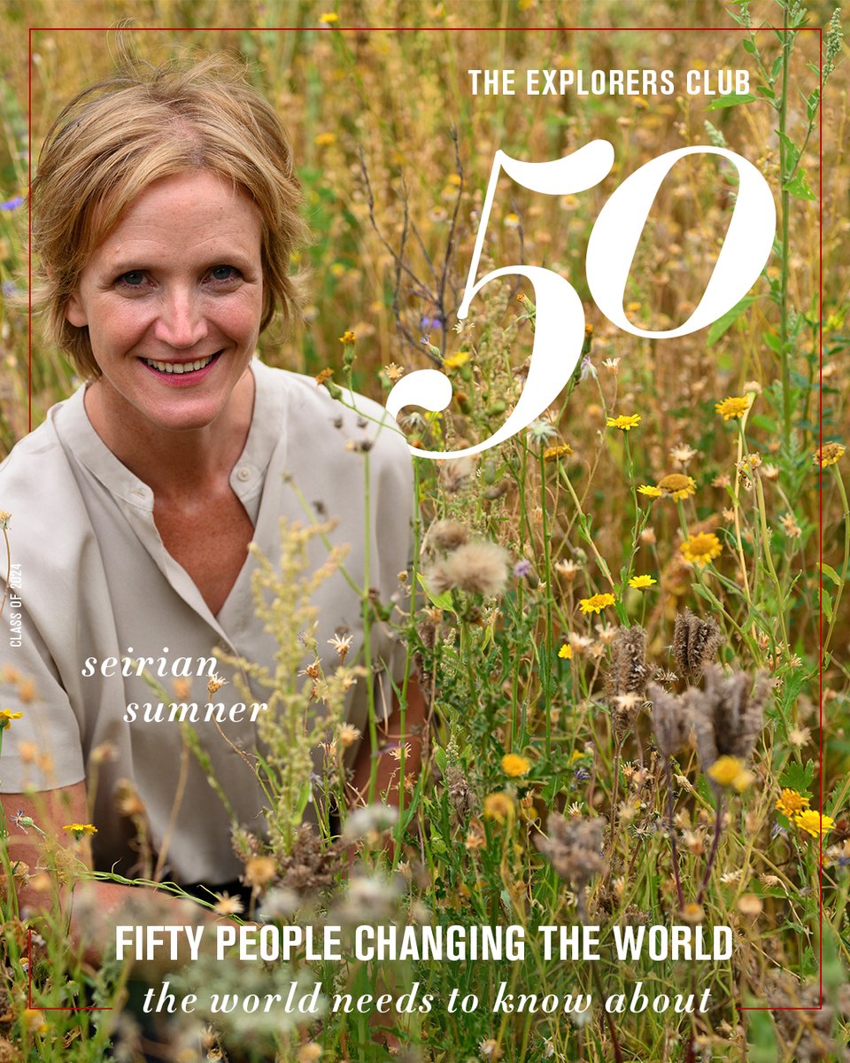 So excited to be nominated to the 2024 class of The Explorers Club 50 (EC50). 
Each year, the Explorers Club highlights the work of 'Fifty People Changing the World that the World Needs to Know About' - scientists, explorers.
Check out my fellow explorers:
50.explorers.org/community/