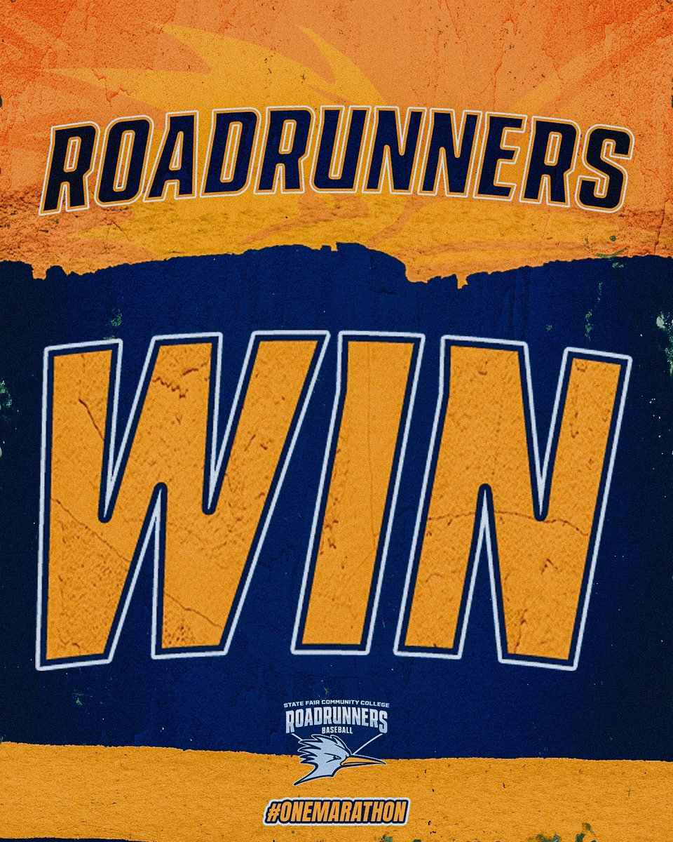 SFCC- 14
Gadsden St- 9

Roadrunners take the series 3-1!

Paule 2-3 2BB 2R 
Russo- 2-3 1 HR 1 2B 6 RBI’s 2BB
Little- PH 3 Run HR
Wright- 2-2 2R
L. Miller- 1-4 1 HR 4RBI’s  2BB
Meyer’s W 3.1 3 2R 2ER 
#OneMarathon
