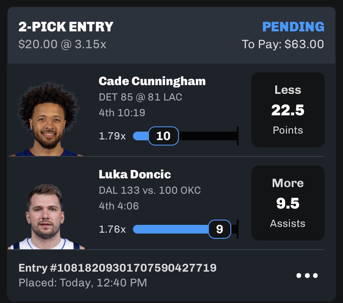 I guess this is what we’re doing today 🤷🏻‍♂️ OKC is a bunch of frauds other than Shai

#GamblingTwitter #PrizePicks #PrizePicksnba #PrizePicksmlb
#PrizePicksnhl #freemoney #rxchoffprops
#mlb #wnba #Sleeper #nba