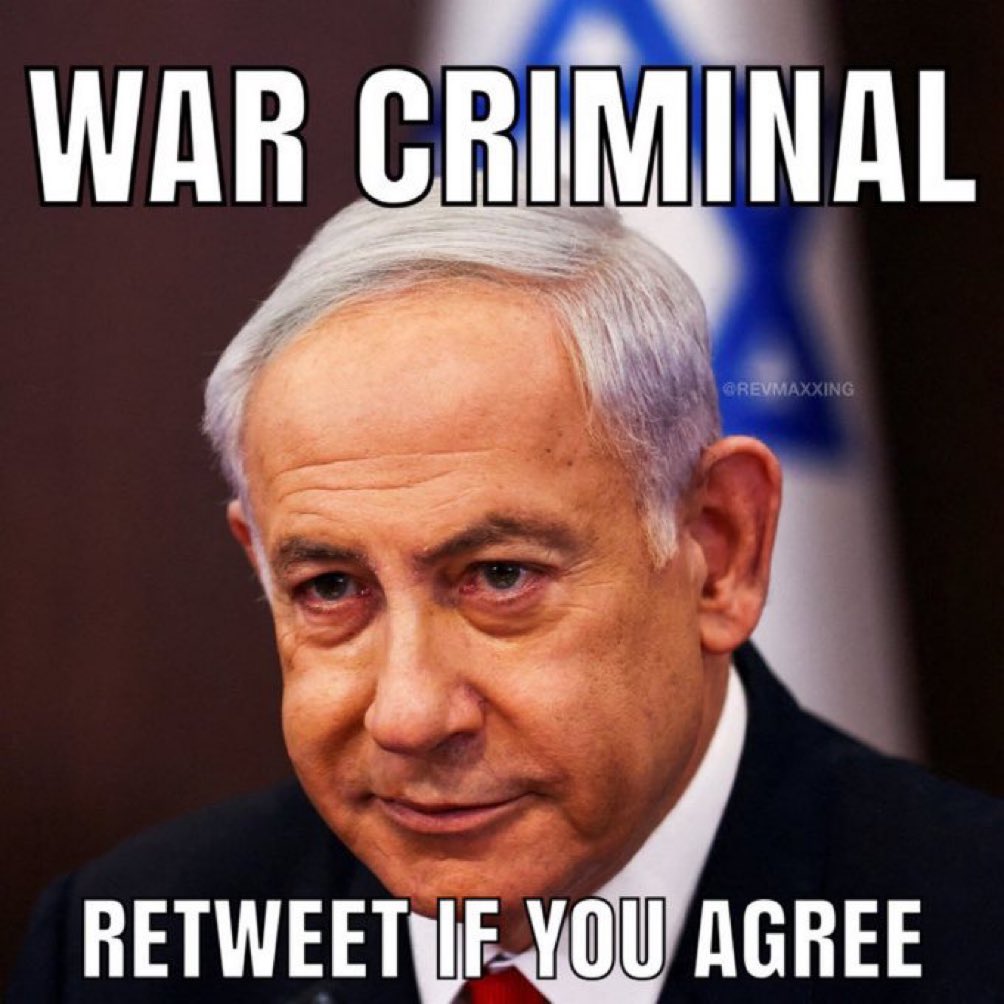 Netanyahu criminal de guerra.Dale RT si estas de acuerdo.