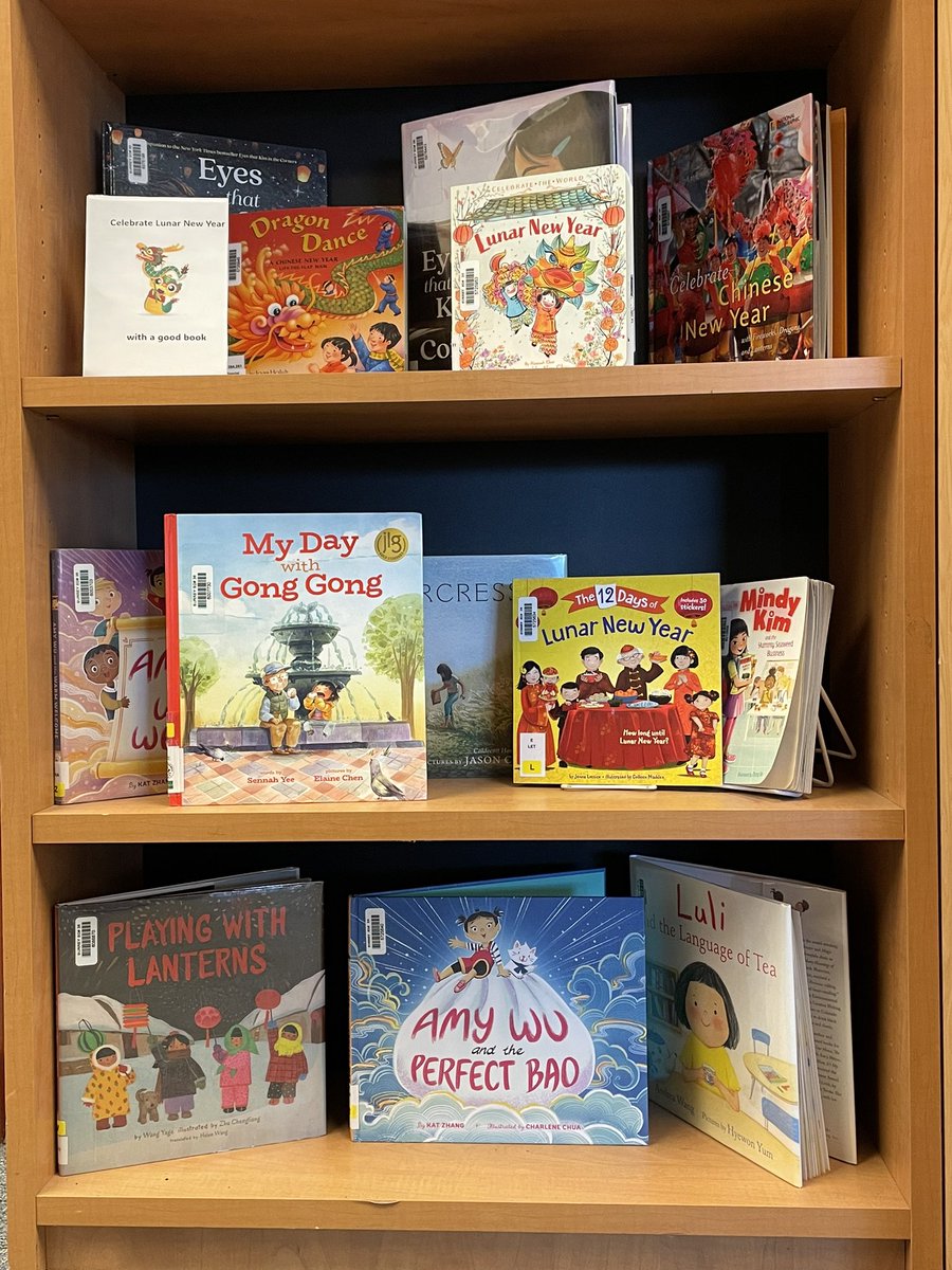 Happy Lunar New Year!
Here’s some great books to celebrate. #sd36tl #BCTLA