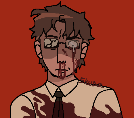 HHACKEROID's tweet photo. BLOOD WARNING!!
.
.
.

a Felix doodle bc I absolutely LOVED ep 4! 
.
.
.
☆☆☆
#TheWaltenFiles https://t.co/5KentJA4m5