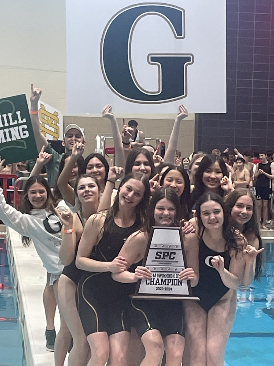 Congratulations to our girls swim team for winning the 4A SPC championship!