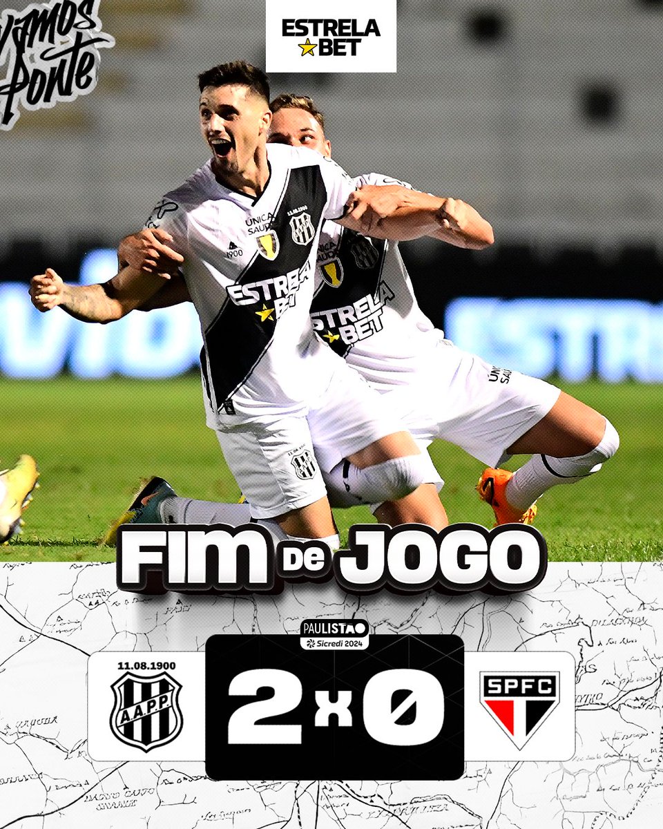 aapp_oficial's tweet photo. 2T | 51 min: APITAAAAA O ÁRBITRO!!!!

NO SABADO DE CARNAVAL,  PONTE PRETA VENCE O SÃO PAULO POR 2 A 0 NO MAJESTOSO!

#PON2X0SAO #VamosPonte #PontePreta #JogamosJuntos https://t.co/yZkdU8L8We