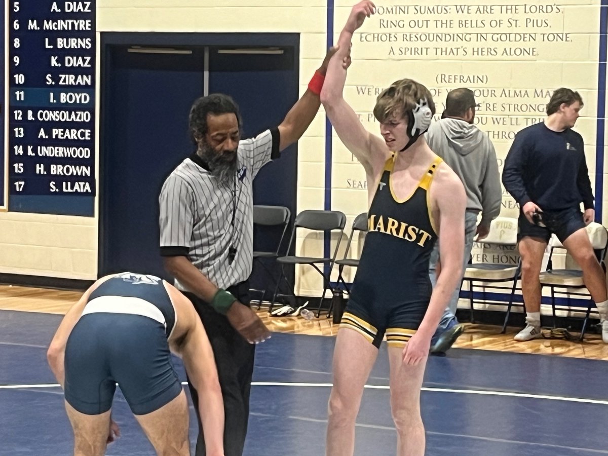Congrats to Forrest Breisacher, Luke Hamby and Sam Markham who advanced to state finals in traditional!  <a href="/MaristBooster/">Marist Athletics</a>