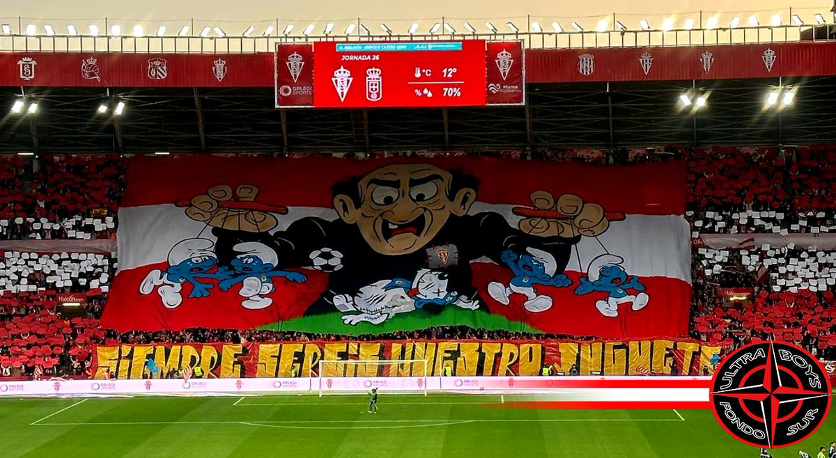 ULTRASGIJON's tweet photo. Fueron, son y serán.

A disfrutar la victoria, Gijonudos y el lunes centrados en el objetivo real...el SPORTING no son dos partidos al año.

🗣📢 ...y pobre del que quiera, robarnos la ilusión... https://t.co/E8pBUsBuVV