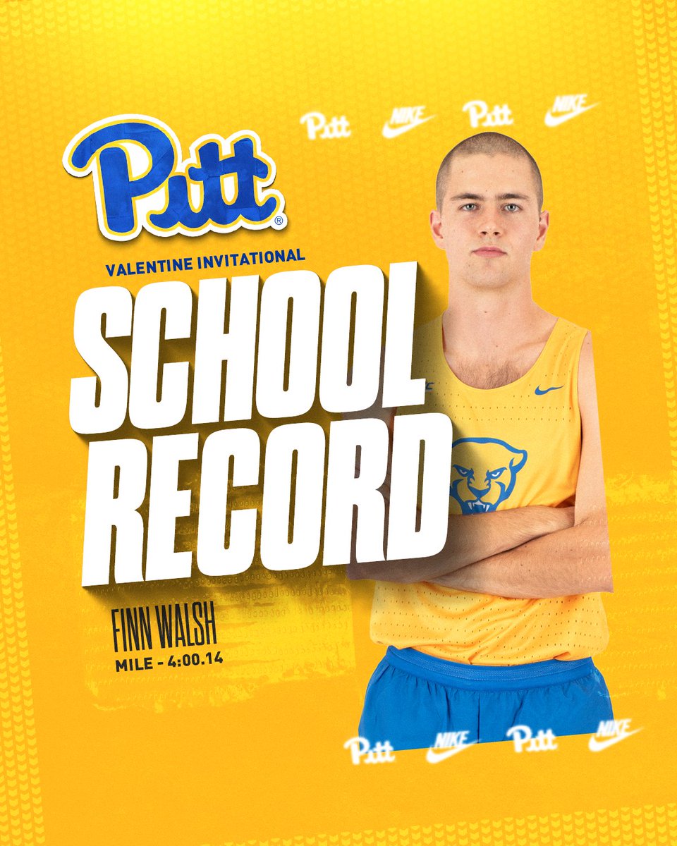 Finn Walsh ties the school record in the mile, matching Sam Bair's 4:00.14 pace, which has stood since 2006 #H2P