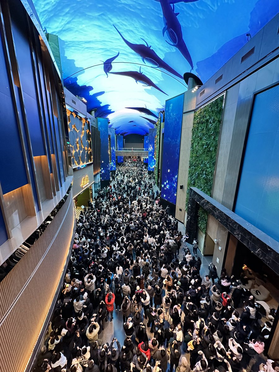 PCurtisSteelman's tweet photo. The Crowds are still amazing at Inspire Korea 2 months after opening. This is Saturday February 10..amazing #steelmanpartners #architecture #casino #interiordesign #lasvegasbusiness https://t.co/Mjlpc6FlBa