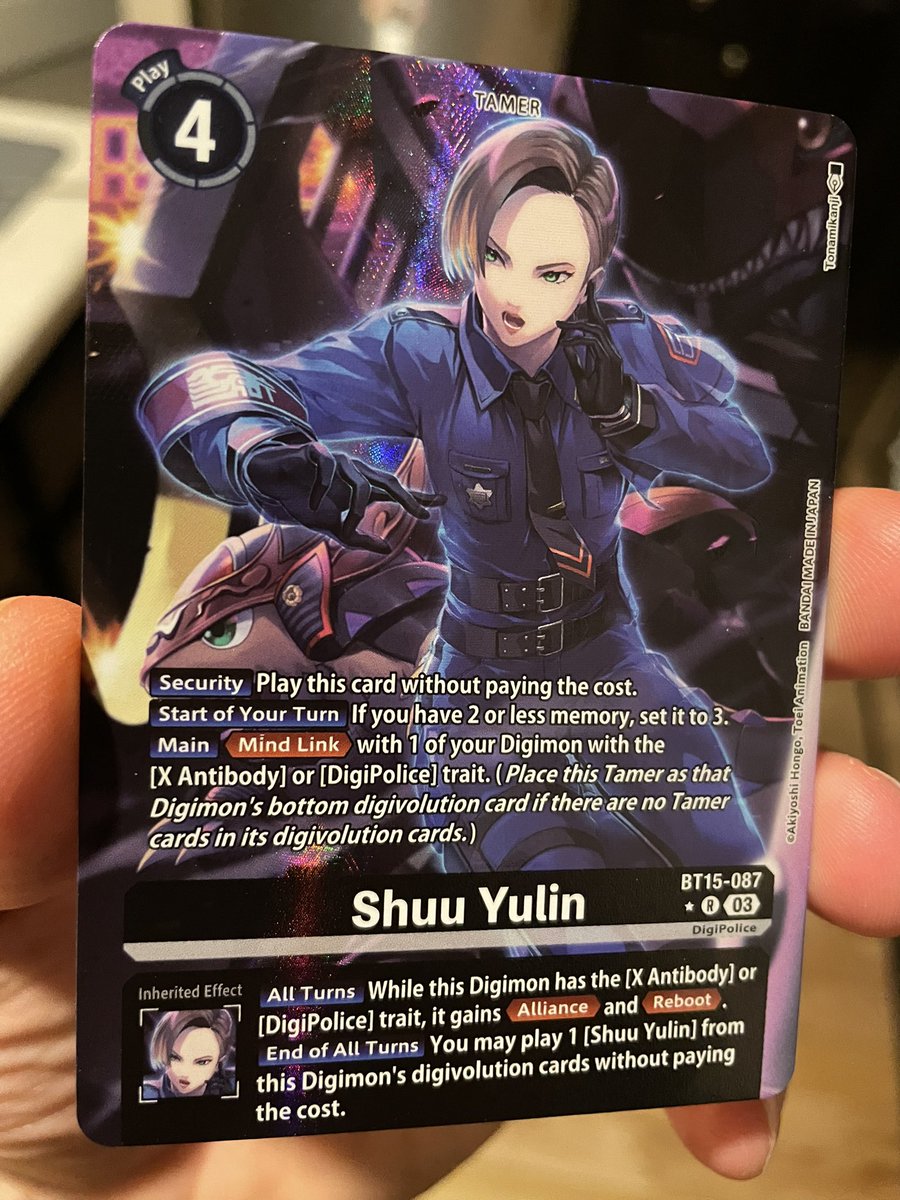 LaundroMATT__'s tweet image. Card art is 🔥🔥🔥
#digimontcg