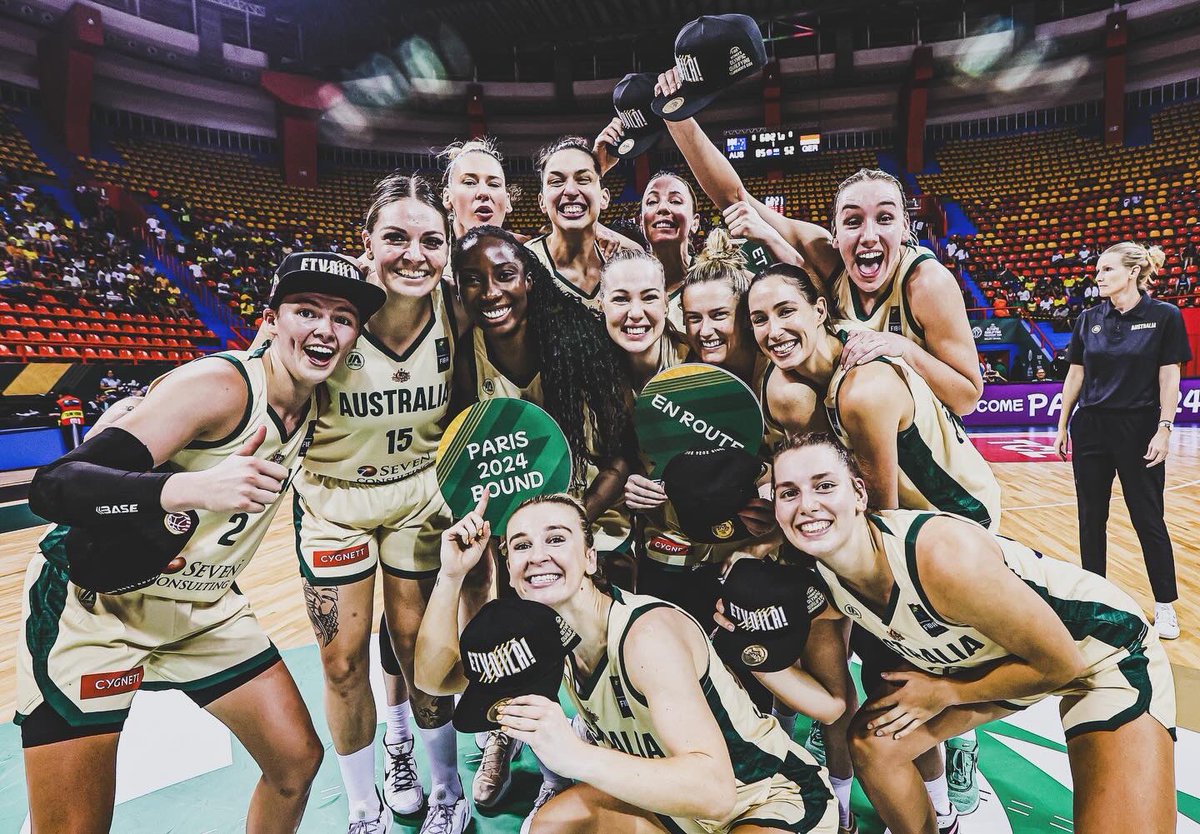 Next stop ➡️ Paris 🇫🇷 

Congratulations to the Opals for qualifying for the 2024 Paris Olympics after their victory over Germany today!

#StrongerTogether