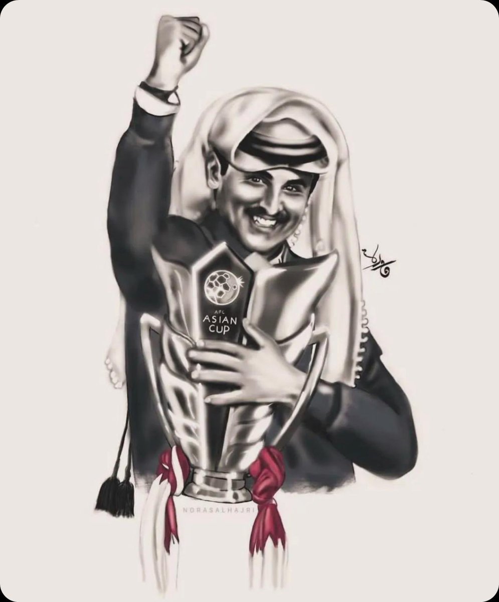 Nasser S Al Attiyah (@alattiyahn) on Twitter photo Asian Cup back to Qatar 🇶🇦✌️
Congratulations 👏👏👏 Asian Cup back to Qatar 🇶🇦✌️
Congratulations 👏👏👏