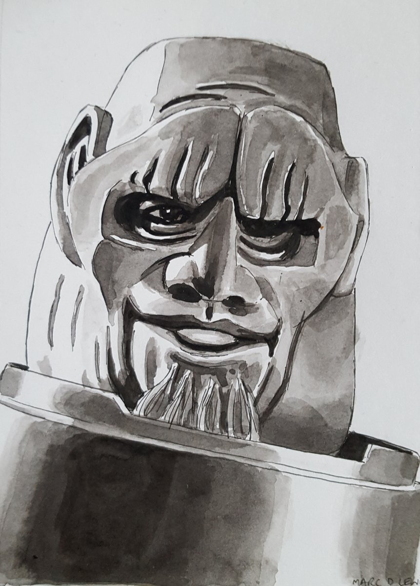 MarcDLewisArt's tweet photo. CHESSENE: Your companion will be long since dead, Doctor. The Sontarans take no prisoners.
STIKE: Inflexible policy. 😬
https://t.co/sx4M4mnl2g

#DoctorWho #DrWho #DoctorWhoFanArt #TheTwoDoctors #Sontaran #ink #drawing #art https://t.co/JYxSj573hd