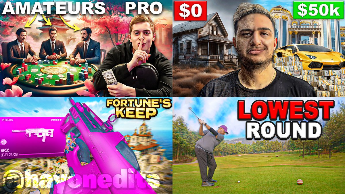 Recent Thumbnails✍️