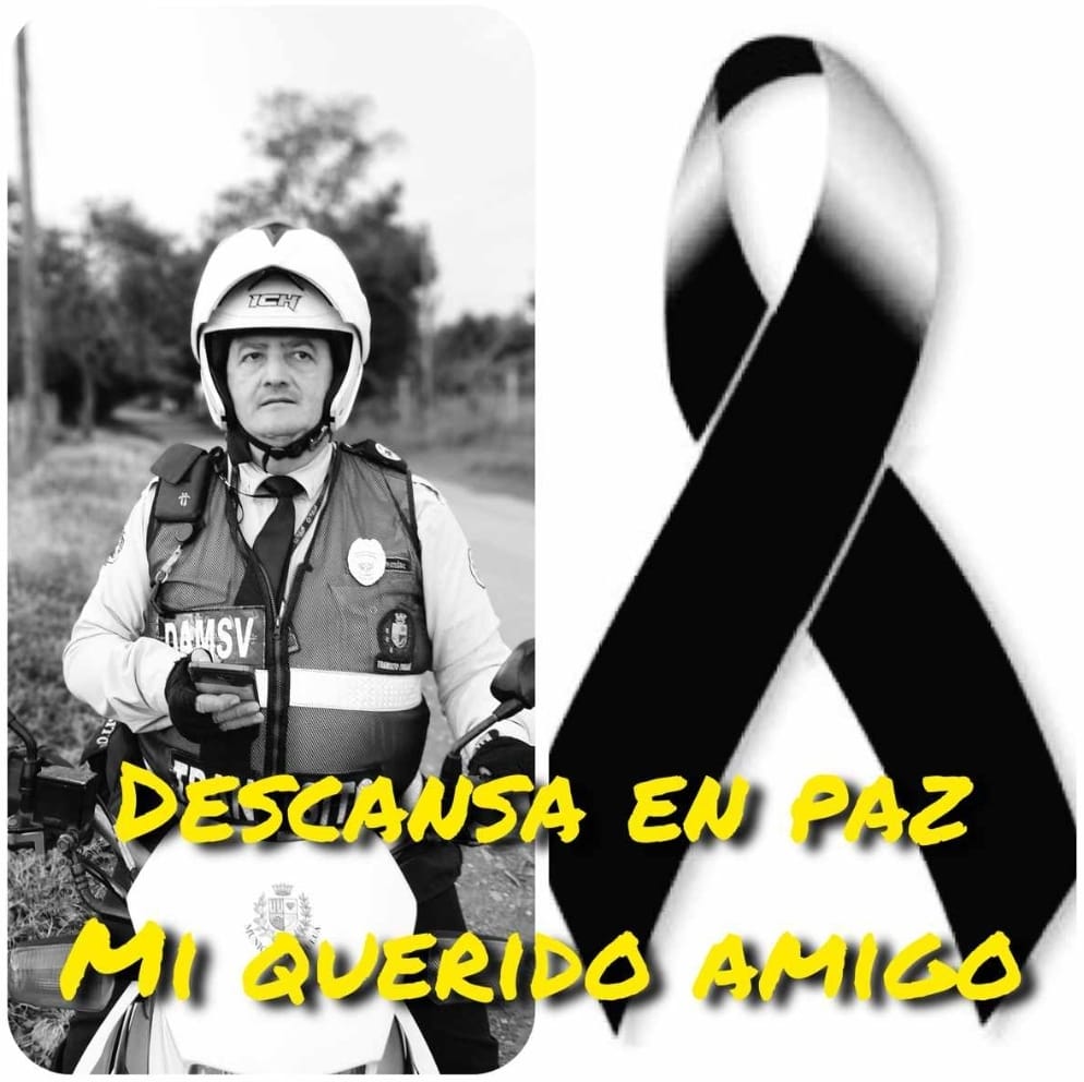 La Junta Directiva, lamenta profundamente la pérdida irreparable del Compañero César Augusto Hernández, al cual le segaron su vida. 
Nos unimos al dolor de sus familiares, compañeros y amigos en este momento tan difícil, hacemos llegar nuestras sinceras palabras de condolencias.