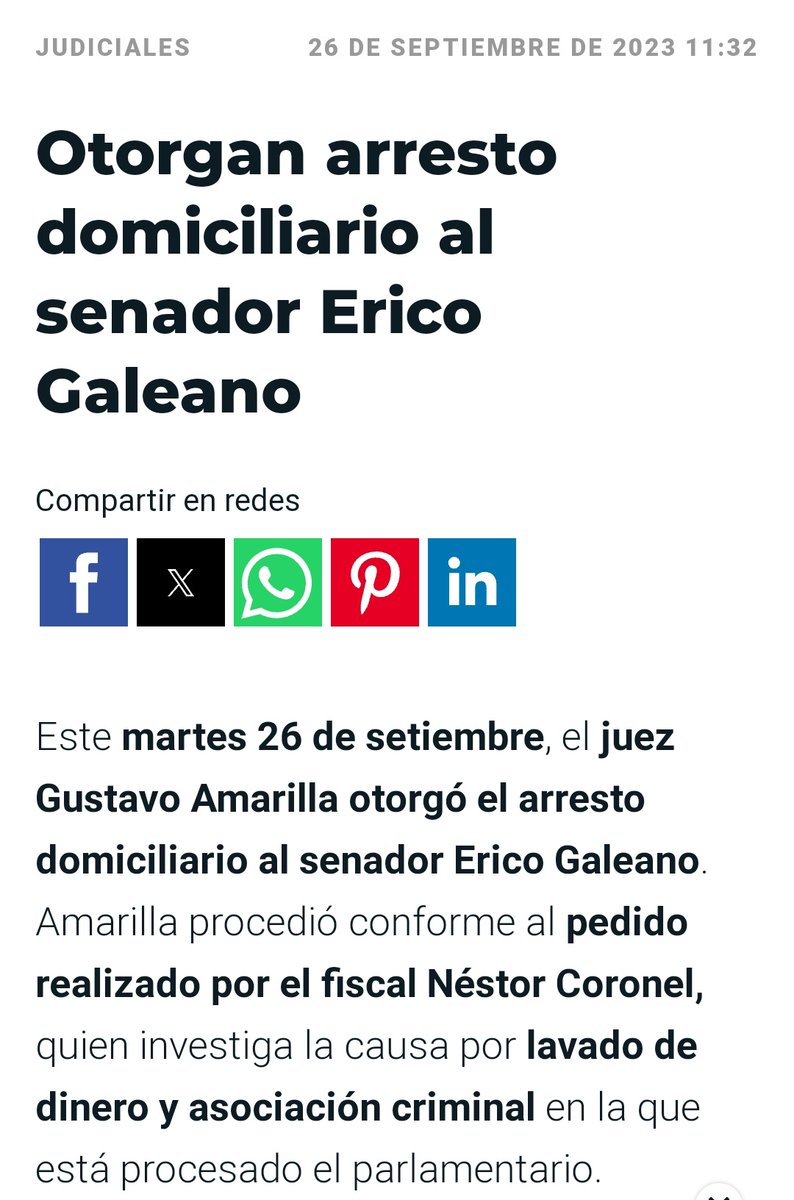 Arresto domiciliario por lavado de dinero y asociación criminal, con permiso especial para asistir a sesiones, Y REDACTAR LEYES
Ah pero Kattya es gritona..