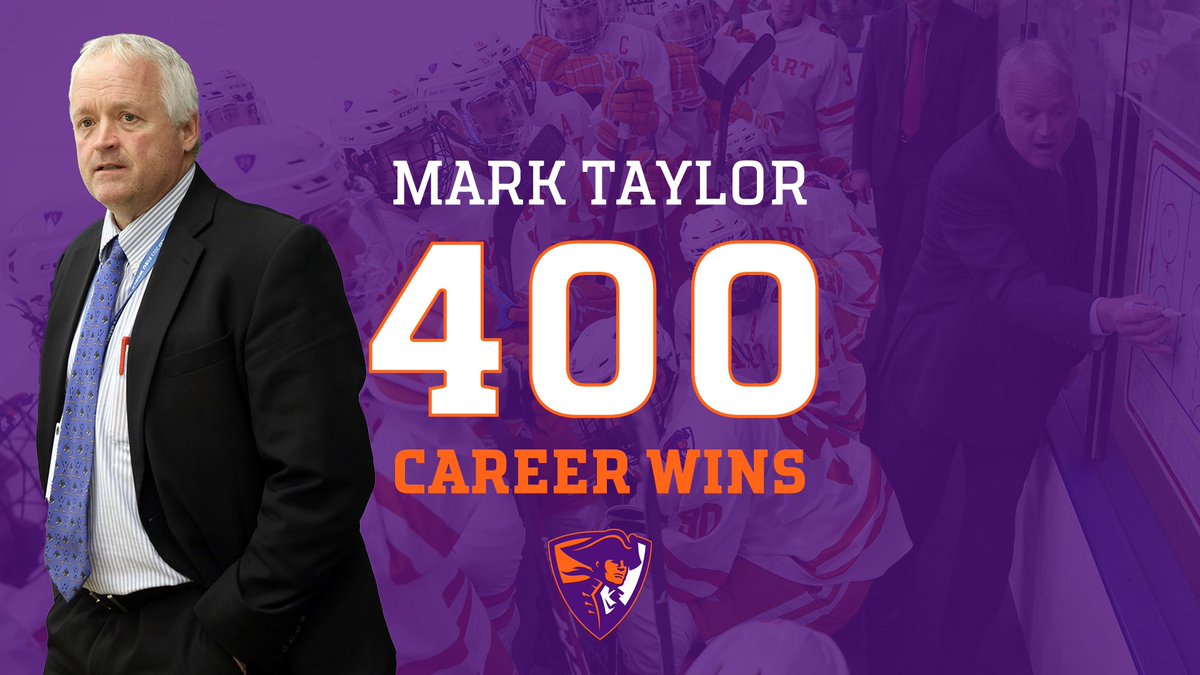 HWSAthletics's tweet photo. Tonight’s victory over Skidmore was the 400th career victory for Mason  Family Hobart Head Hockey Coach Mark Taylor. He is the first Hobart coach in any sport to accumulate 400 wins. Mark is also the seventh active coach in NCAA DIII Men’s Hockey with 400 wins!
#d3hky https://t.co/SD3f4Of71r